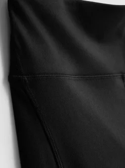 Active-Caprileggings mit hohem Bund
