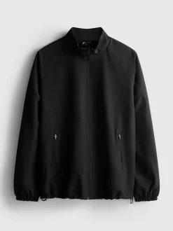 Active Jacke mit Trichterkragen