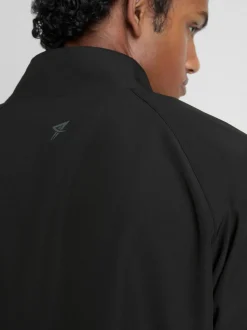 Active Jacke mit Trichterkragen