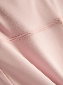 Active-Leggings mit hohem Bund und ausgestelltem Bein