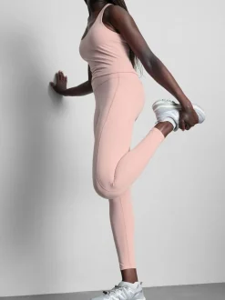 Active-Leggings mit hohem Bund
