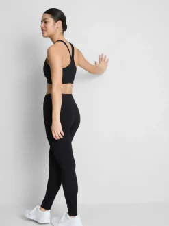 Active-Leggings mit hohem Bund