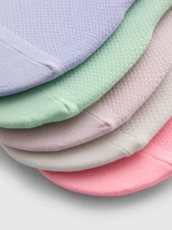 Activewear-Füßlinge, 5er-Pack