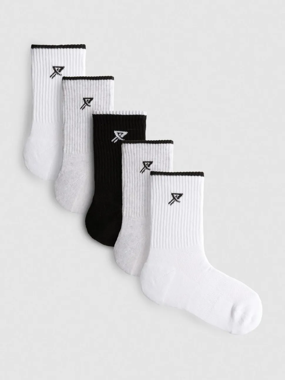 Activewear-Söckchen mit hohem Baumwollanteil, 5er-Pack