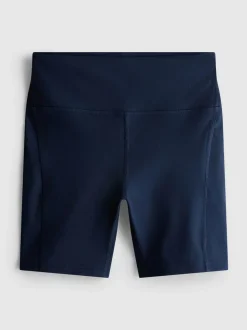 Activewear-Yogashorts mit mittlerer Leibhöhe