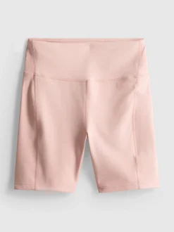 Active-Yogashorts mit hohem Bund
