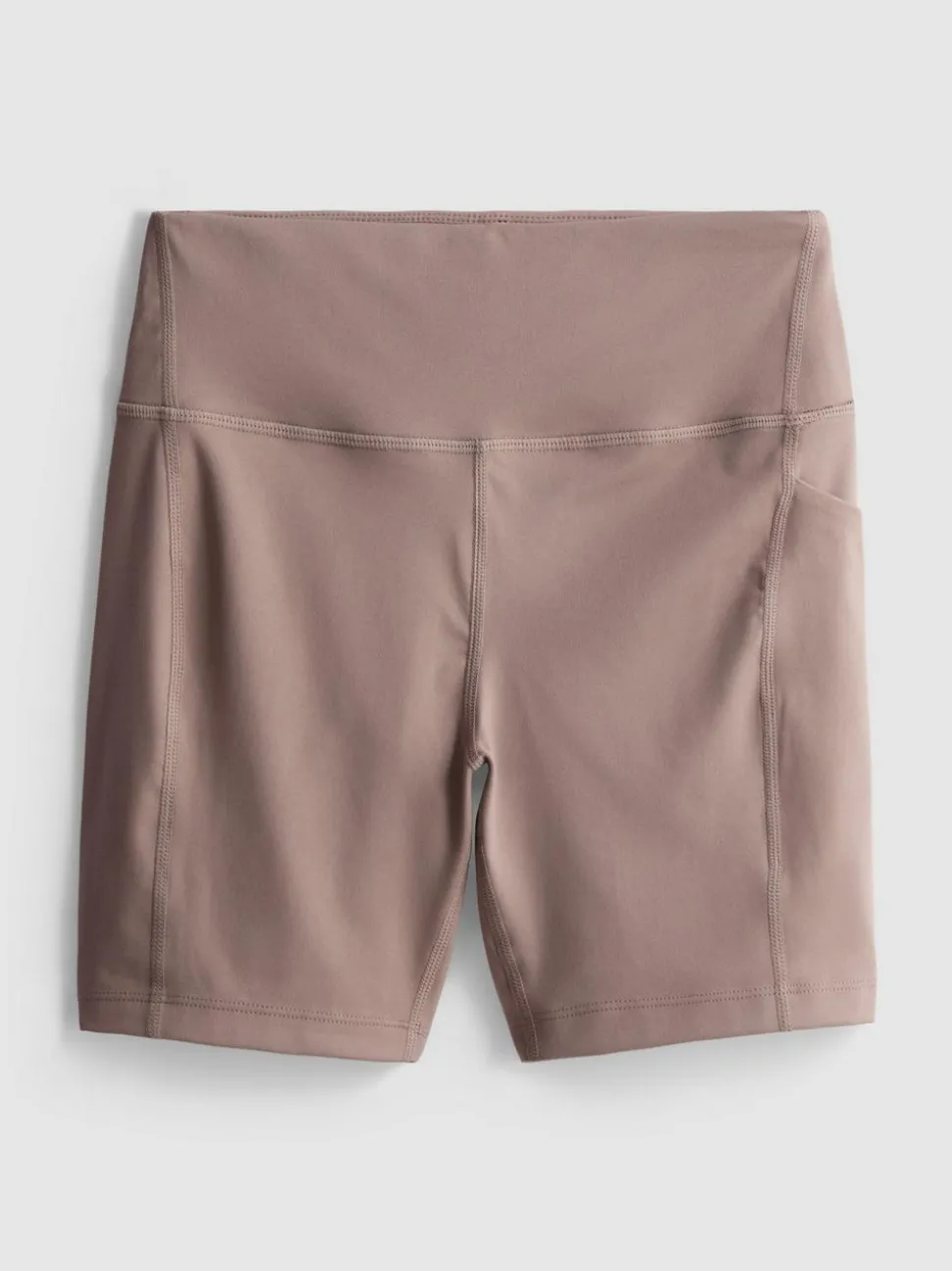 Active-Yogashorts mit hohem Bund
