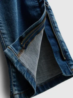 Adaptive Jeans mit geradem Bein und mittlerer Leibhöhe