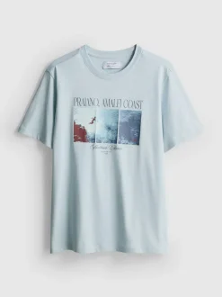 „Amalfiküste“ T-Shirt mit Grafik