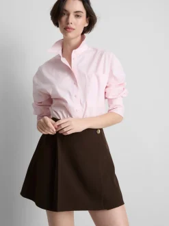 Asymmetrischer eleganter Minirock