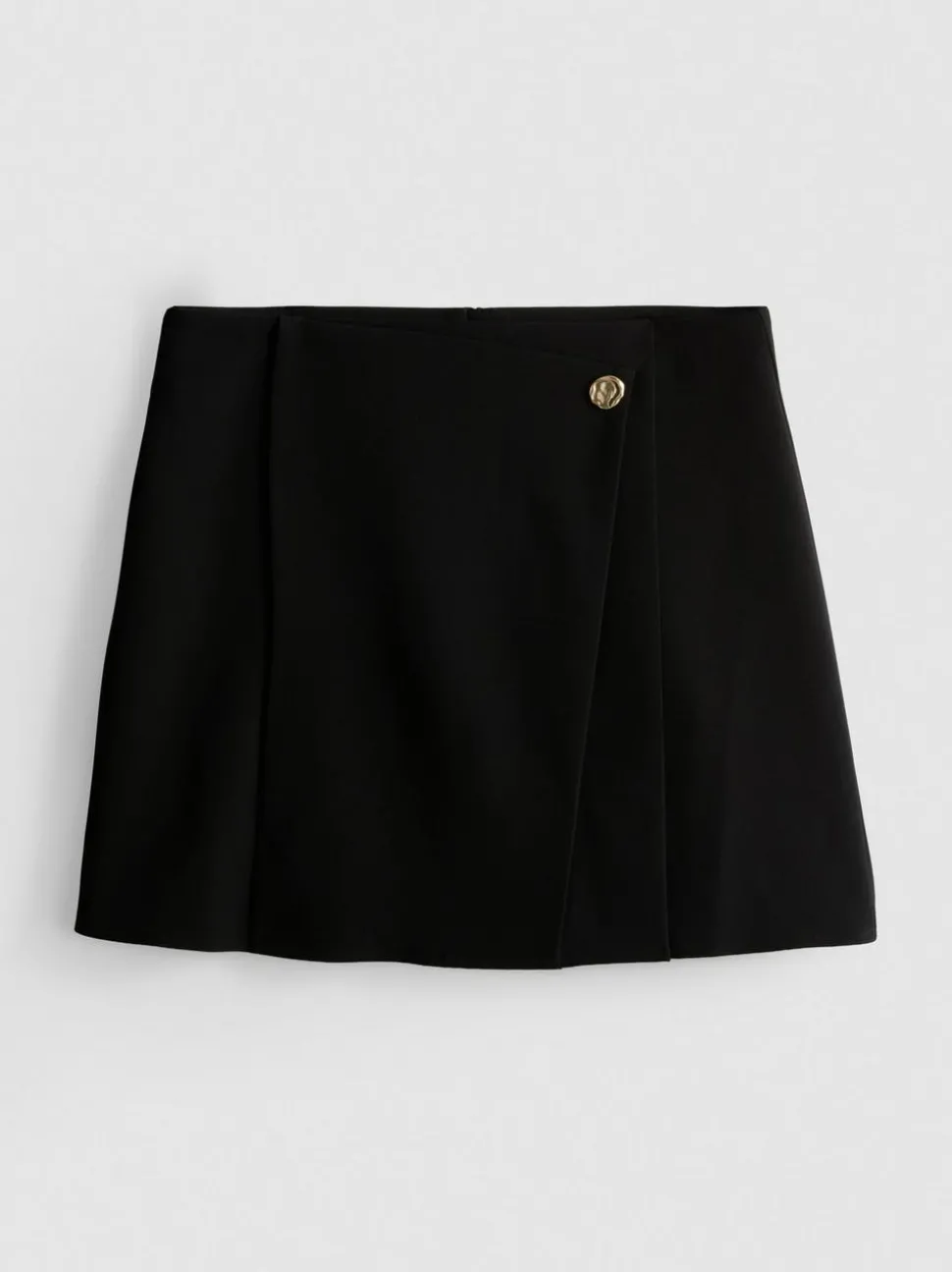 Asymmetrischer eleganter Minirock