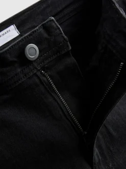 Ausgestellte Jeans aus Baumwoll-Denim mit mittlerer Leibhöhe