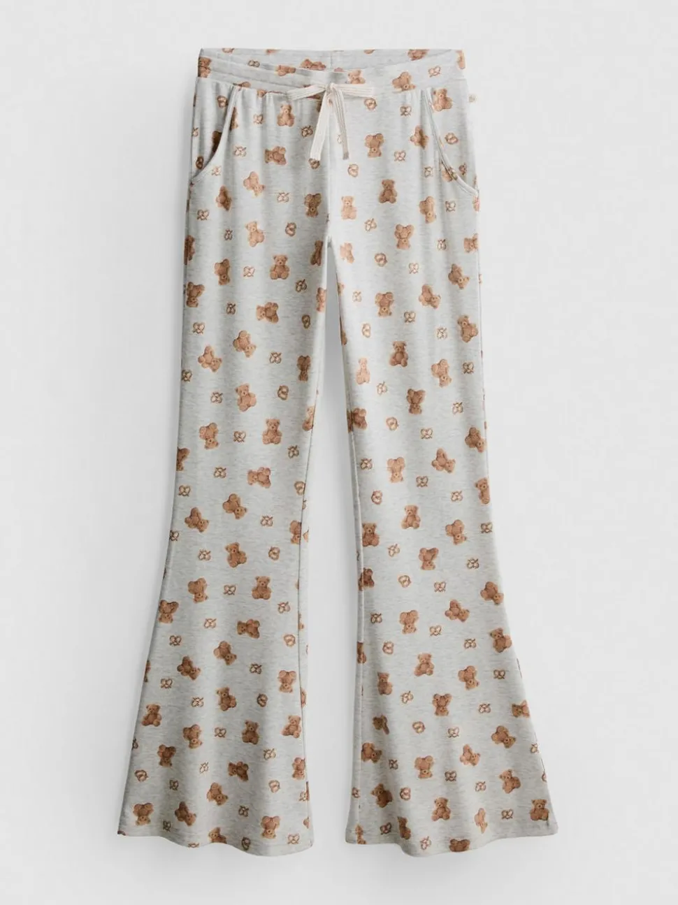 Ausgestellte „Love to Lounge“ Leggings mit Bären-Print
