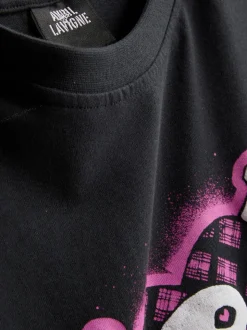 „Avril Lavigne“ Baumwoll-T-Shirt mit Grafik