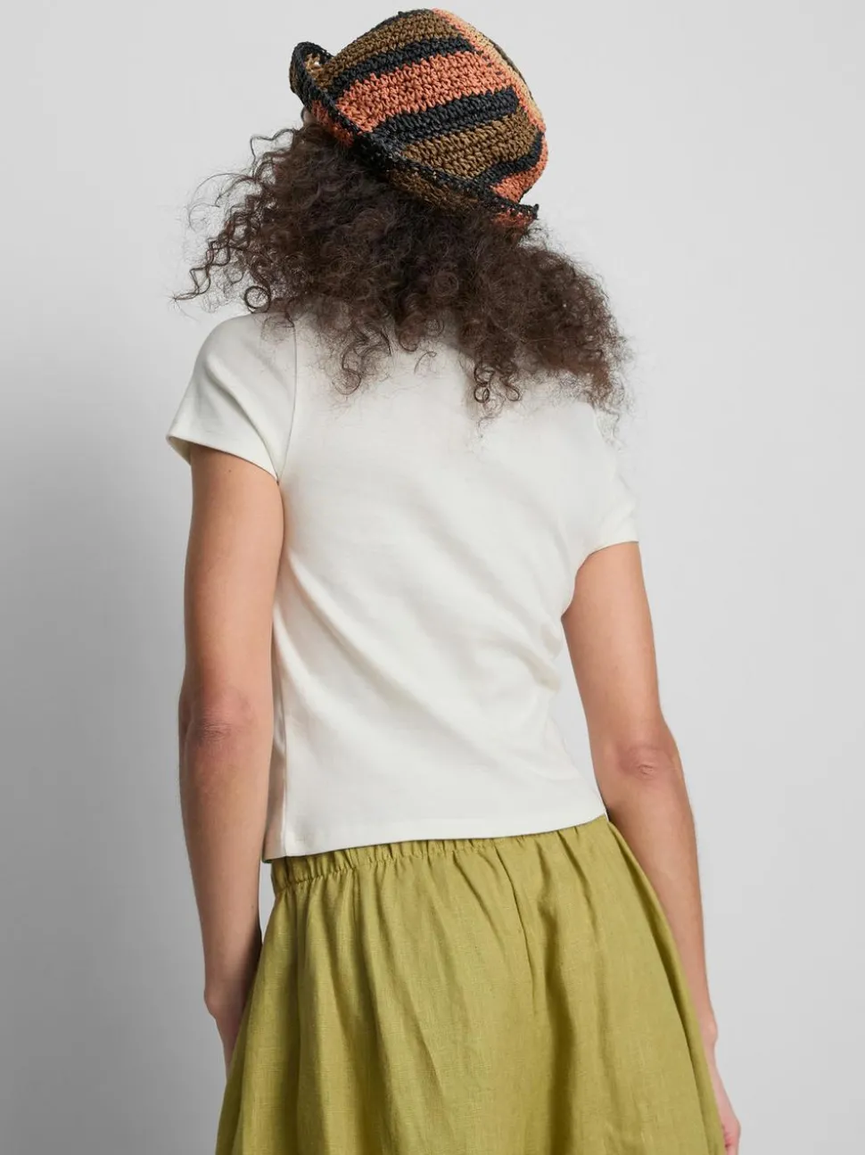 Baby Tee aus Baumwolle mit Grafik