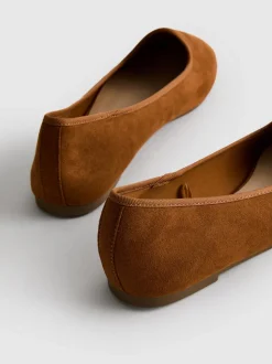 Ballerinas aus Wildleder