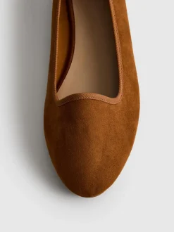 Ballerinas aus Wildleder