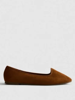 Ballerinas aus Wildleder