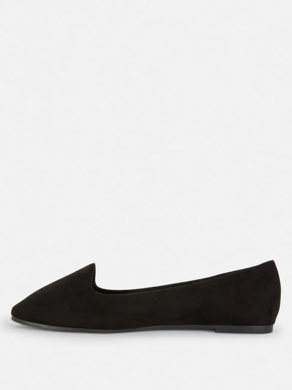 Ballerinas in Wildleder-Optik