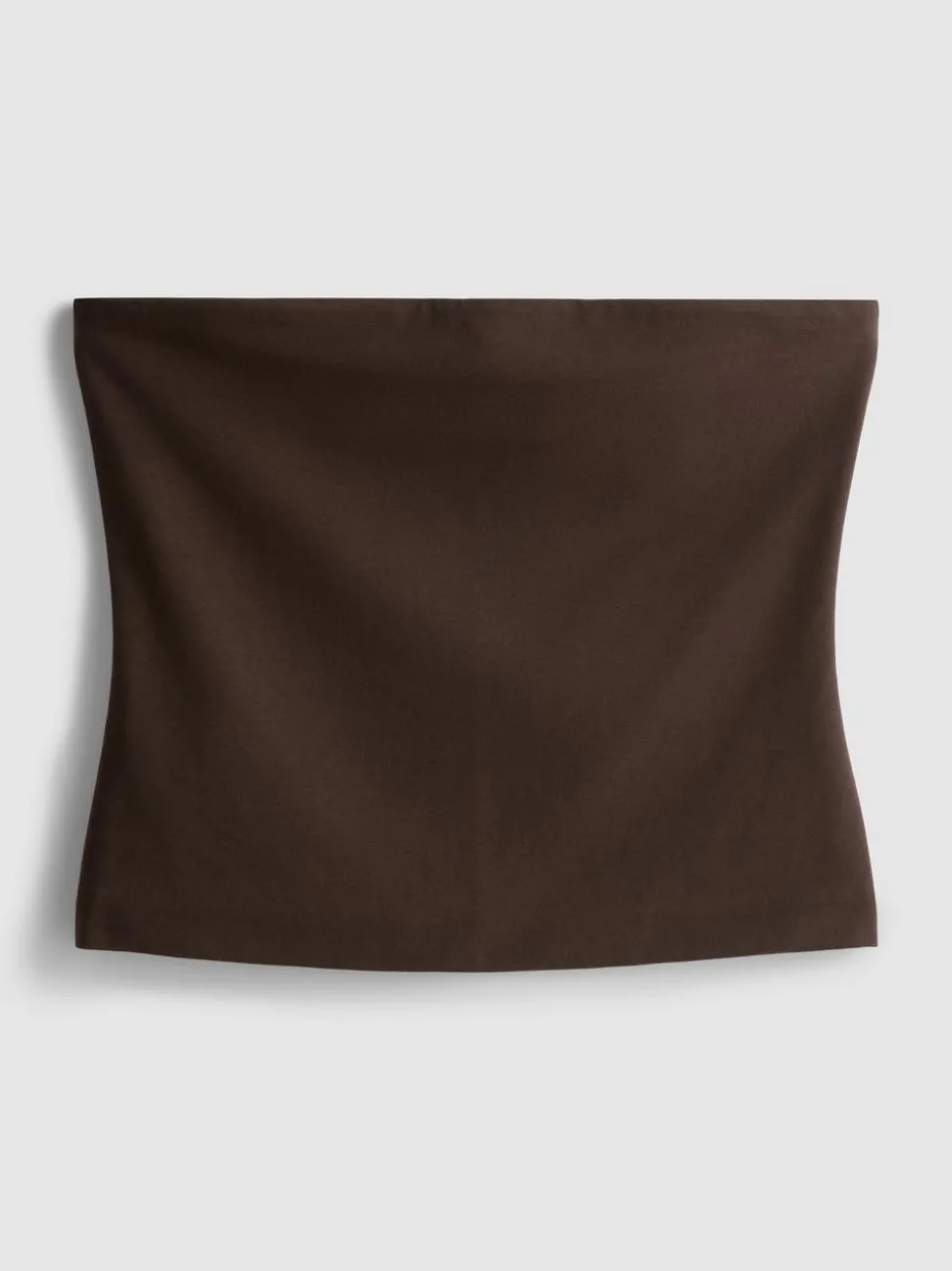 Bandeau-Top mit hohem Baumwollanteil