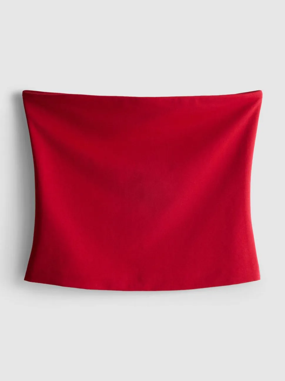 Bandeau-Top mit hohem Baumwollanteil