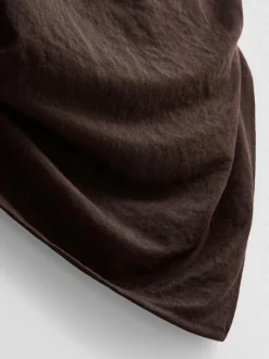 Bandeau-Top mit Zipfelsaum