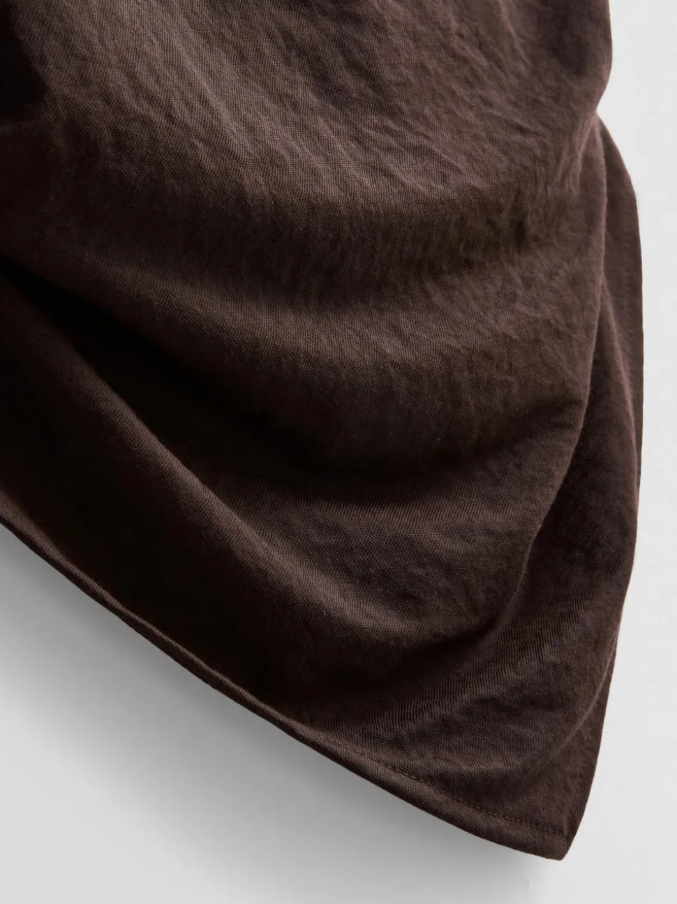 Bandeau-Top mit Zipfelsaum