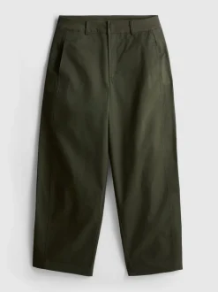 Barrel-Hose im Utility-Stil mit hohem Baumwollanteil