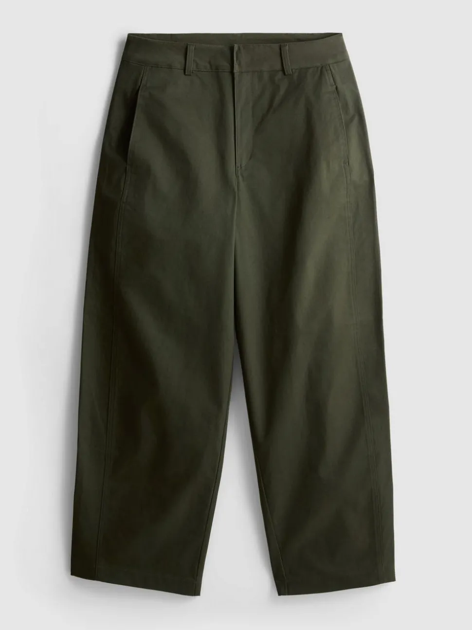 Barrel-Hose im Utility-Stil mit hohem Baumwollanteil