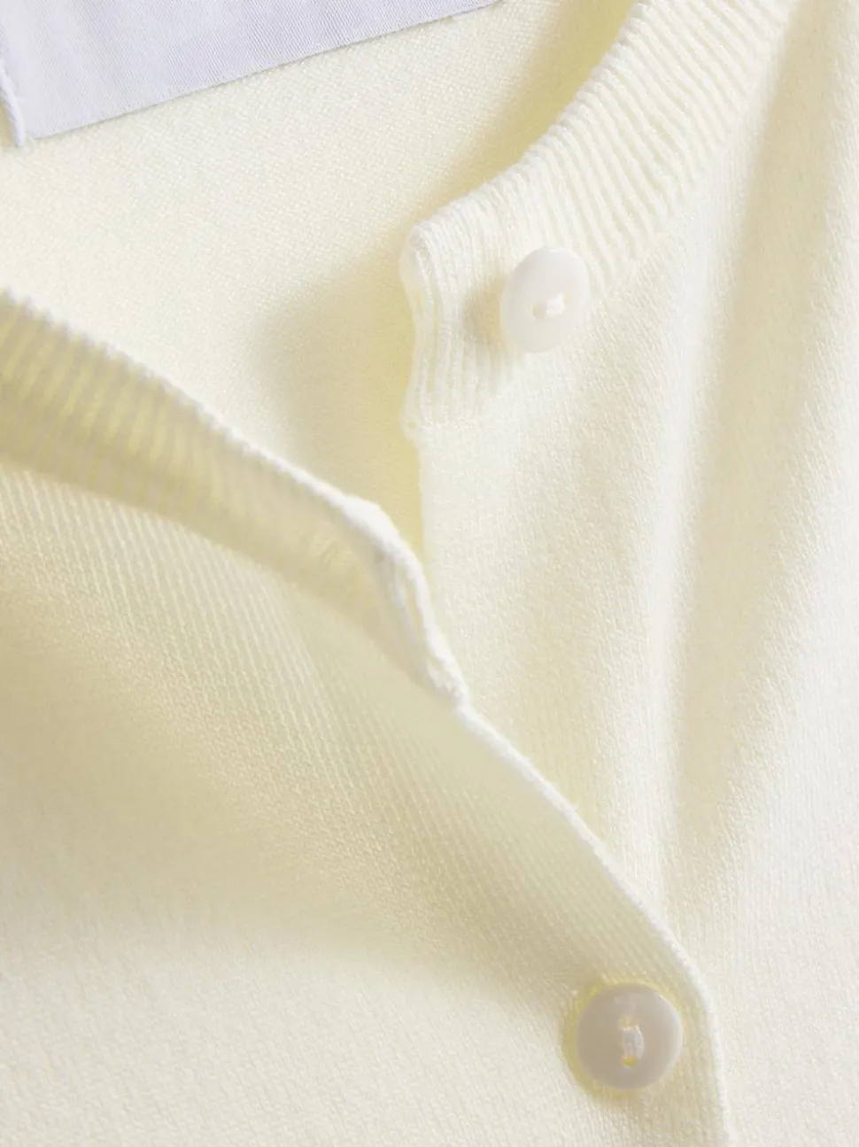 Basic-Cardigan mit Rundhalsausschnitt