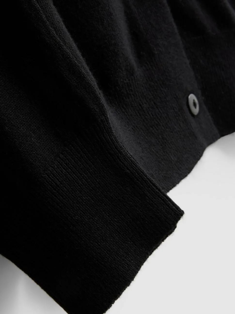 Basic-Cardigan mit Rundhalsausschnitt