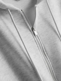 Basic Hoodie mit Reißverschluss