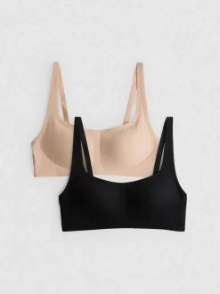 Bauchfreies, formgebendes Shapewear-Top, 2er-Pack