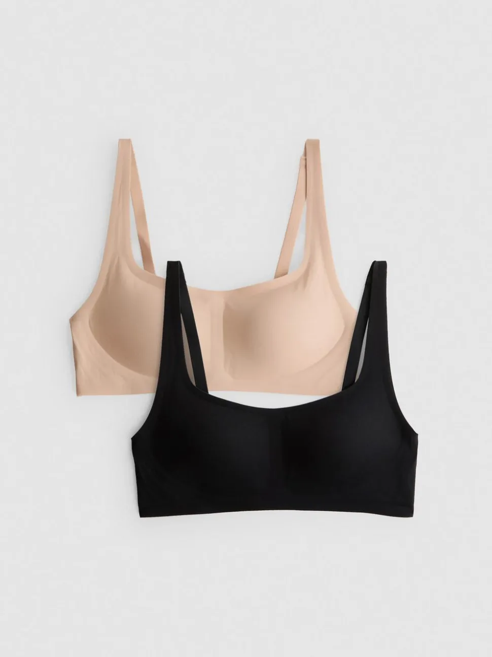 Bauchfreies, formgebendes Shapewear-Top, 2er-Pack