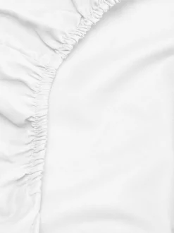 Baumwollsatin-Spannbettlaken für Kingsize-Betten