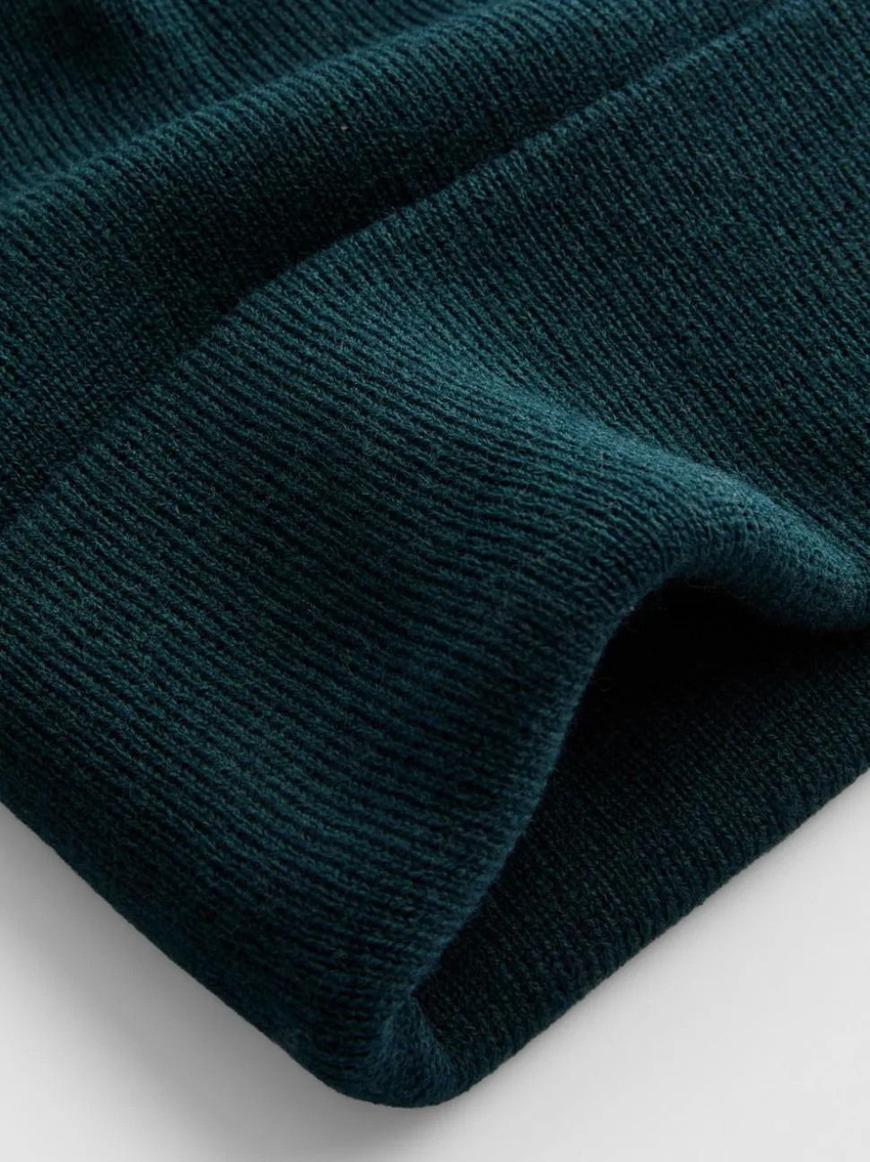 Beanie-Mütze mit breitem Umschlag