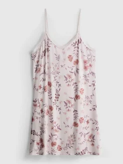 Bedrucktes Nachtkleid mit hohem Modalanteil