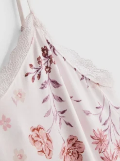 Bedrucktes Nachtkleid mit hohem Modalanteil