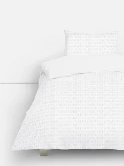 Bettwäscheset aus Seersucker, Einzelbett