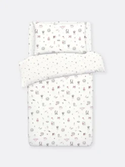 Bettwäscheset mit Katzenmotiv, Einzelbett