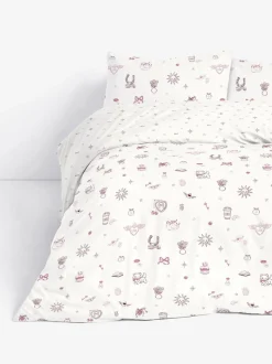 Bettwäscheset mit Katzenmotiv, Doppelbett