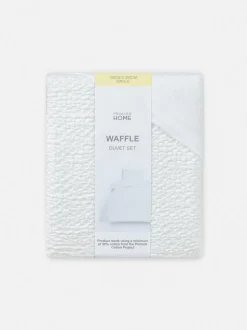 Bettwäscheset mit Waffelstruktur, Einzelbett