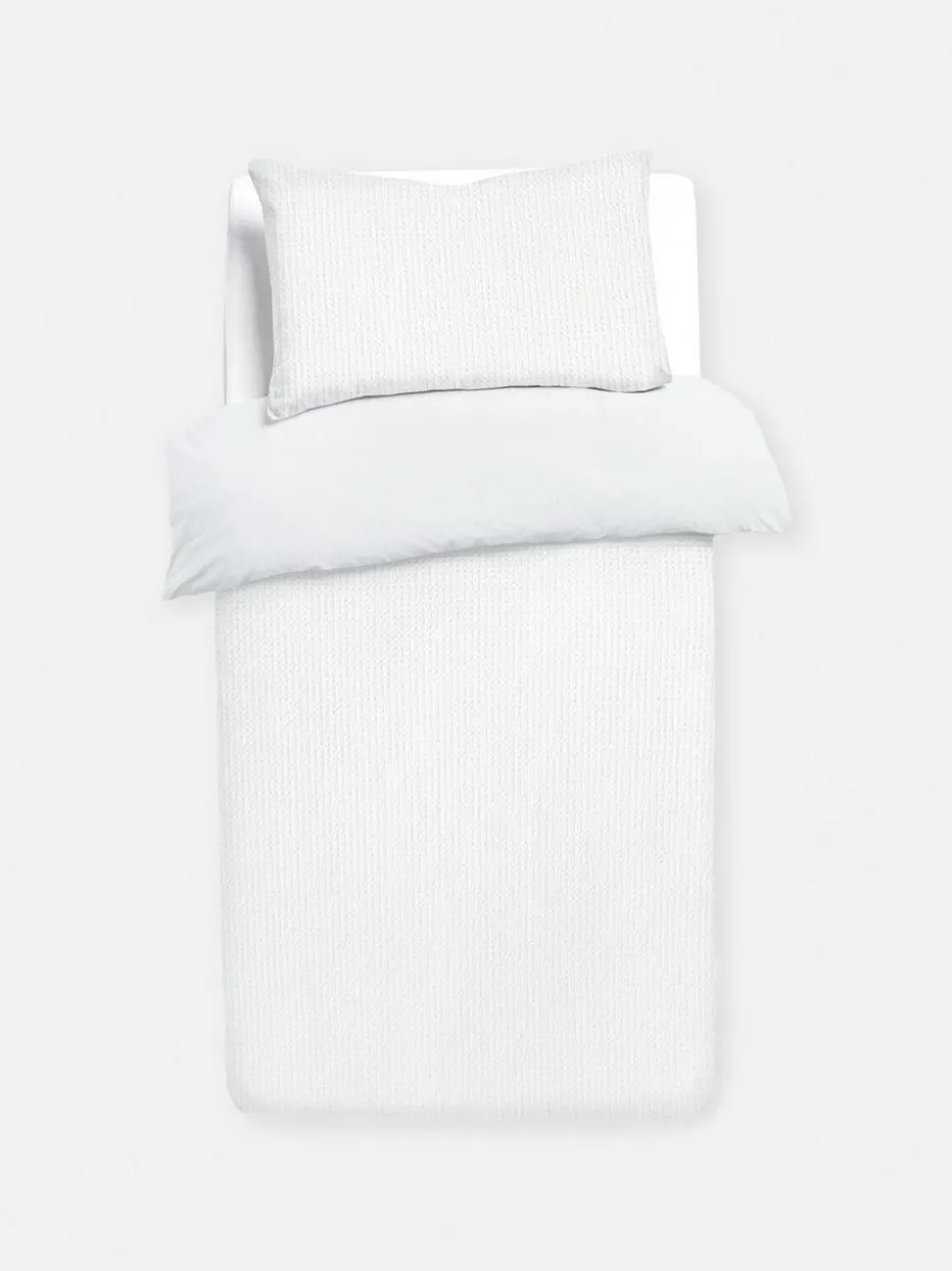Bettwäscheset mit Waffelstruktur, Einzelbett