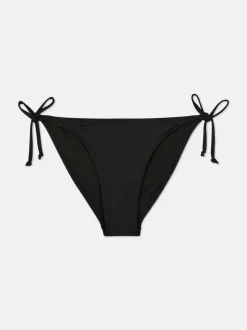 Bikinihose mit seitlichen Bindebändern