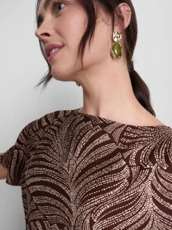 Bluse mit Print
