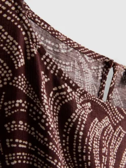 Bluse mit Print