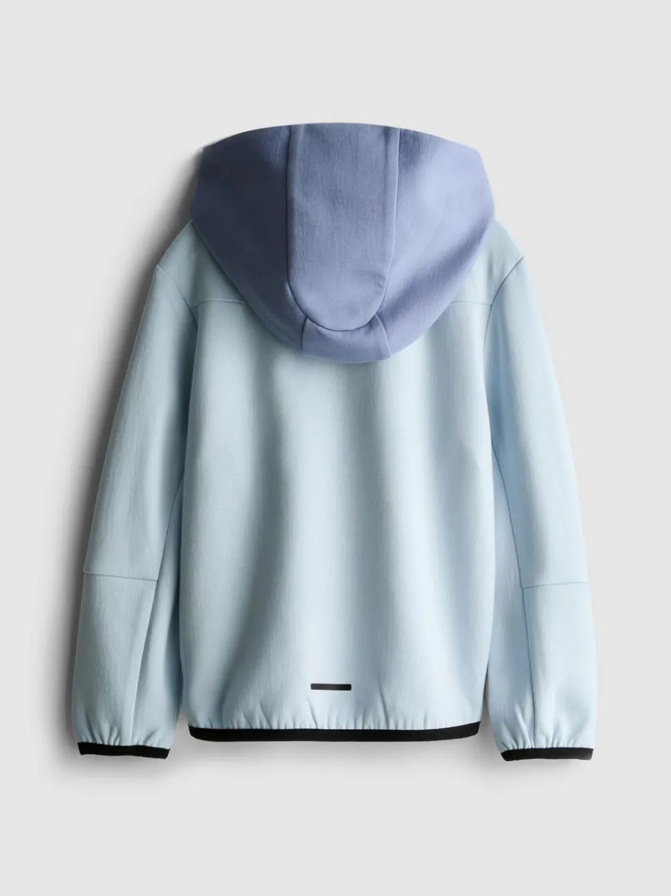 Bonded-Hoodie mit Reißverschluss