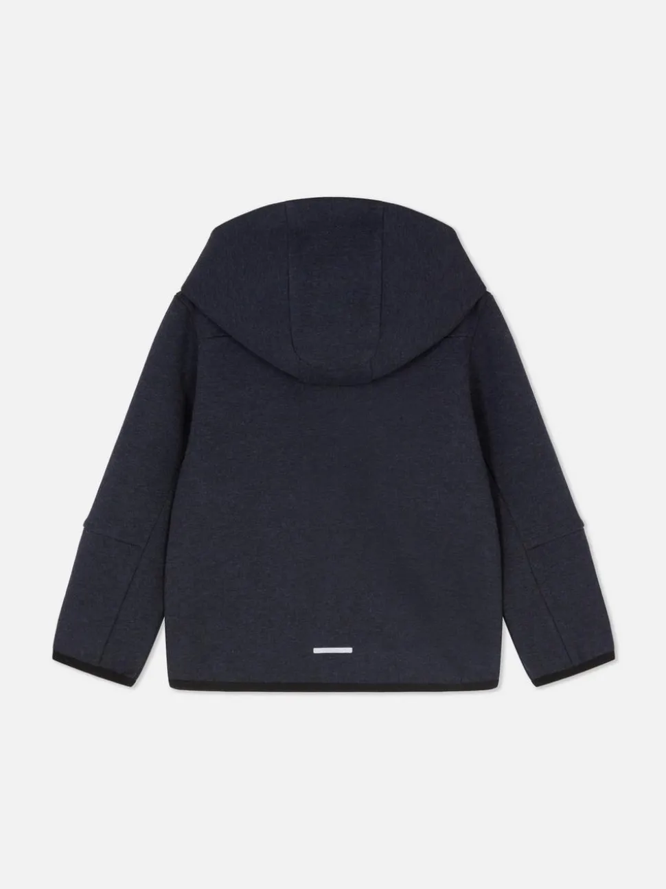Bonded-Hoodie mit Reißverschluss