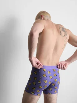 Boxershorts mit Lebensmittelmuster, 5er-Pack