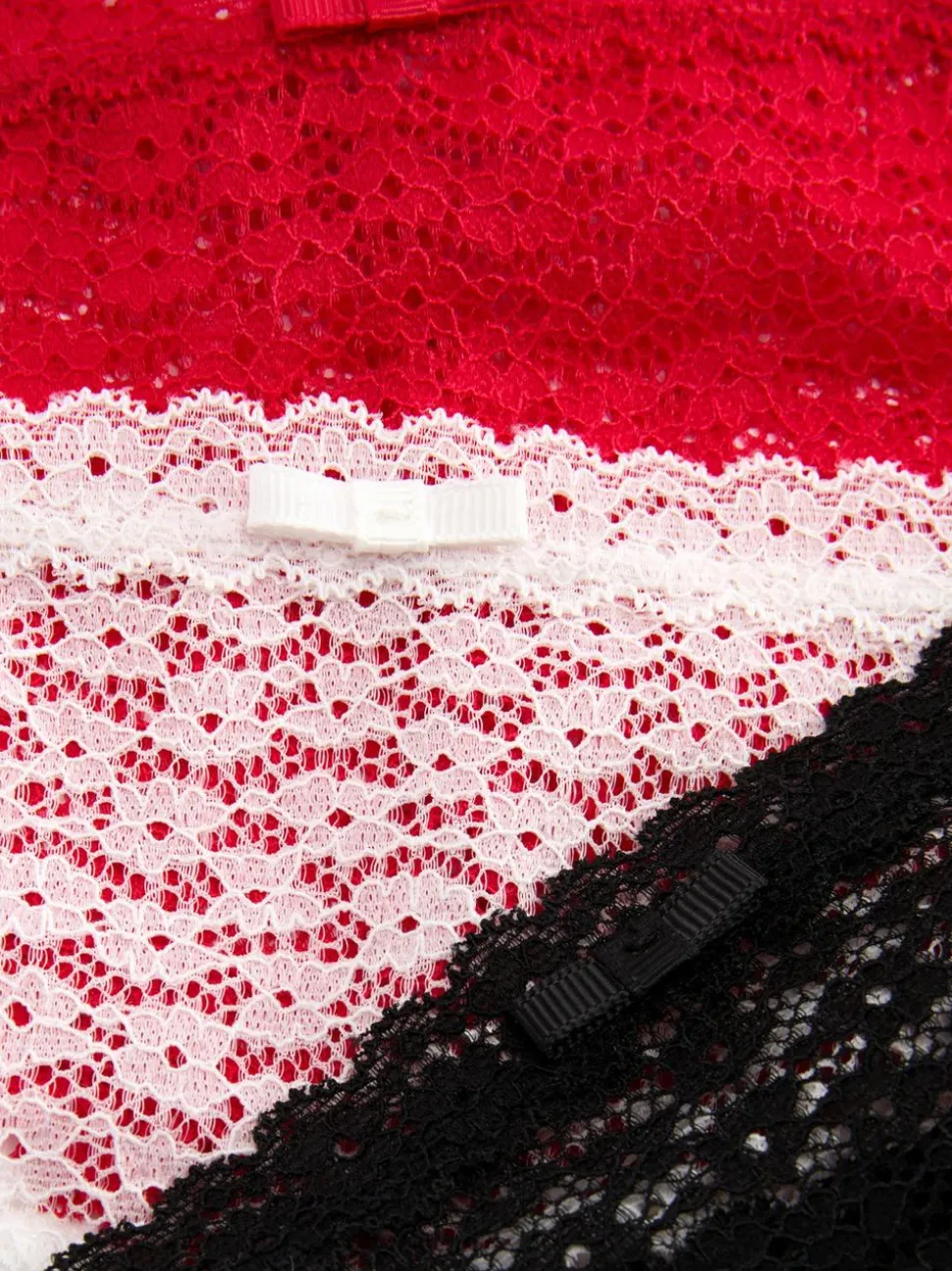 Brazil-Slips mit Spitze, 3er-Pack